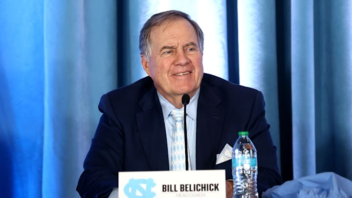 North Carolina Tar Heels Present New Football Coach Bill Belichick