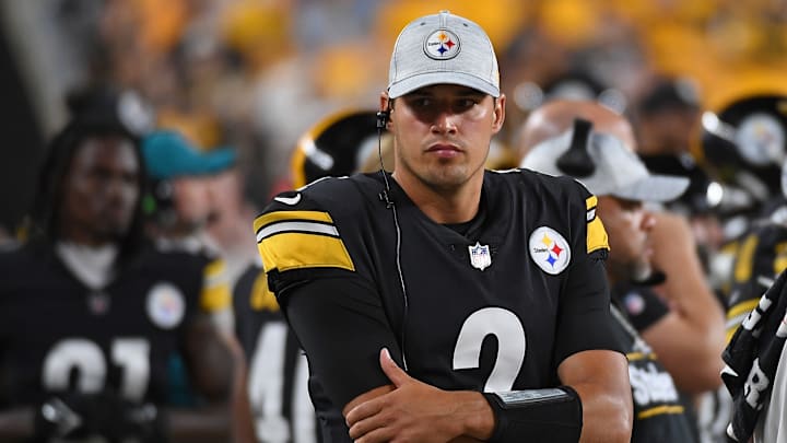 Mason Rudolph QB Pittsburgh Steelers 