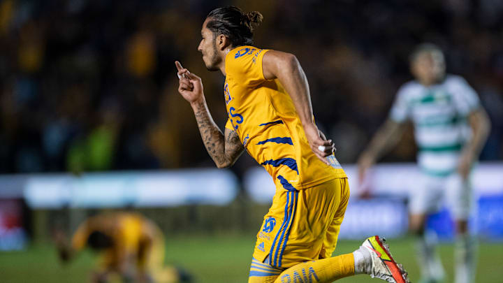 Tigres UANL v Santos Laguna - Playoffs Torneo Grita Mexico A21 Liga MX Tigres UANL v Santos Laguna - Playoffs Torneo Grita Mexico A21 Liga MX