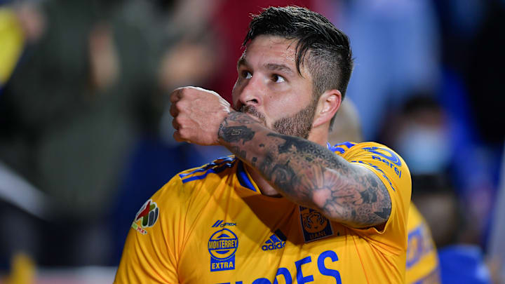 El francés André-Pierre Gignac convirtió un doblete ante Atlético San Luis en el Estadio Alfonso Lastras.