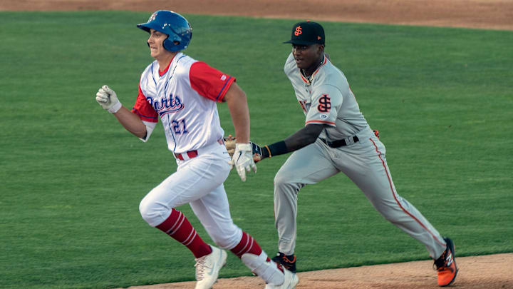Does any one of the four potential breakout prospects for 2022 ready to join Marco Luciano at the top of the rankings?