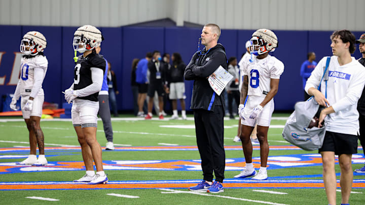 The Florida Gators on Saturday held its second practice of 2025 spring camp.