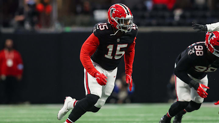 Atlanta Falcons outside linebacker Matthew Judon tallied 5.5 sacks in his first -- and perhaps only -- season with the team.