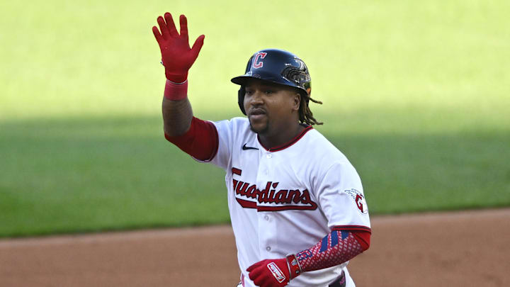 Cleveland Guardians third baseman Jose Ramirez is a solid prop target on April 20. 