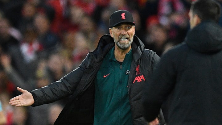 Jurgen Klopp was sent off during Liverpool's win over Manchester City