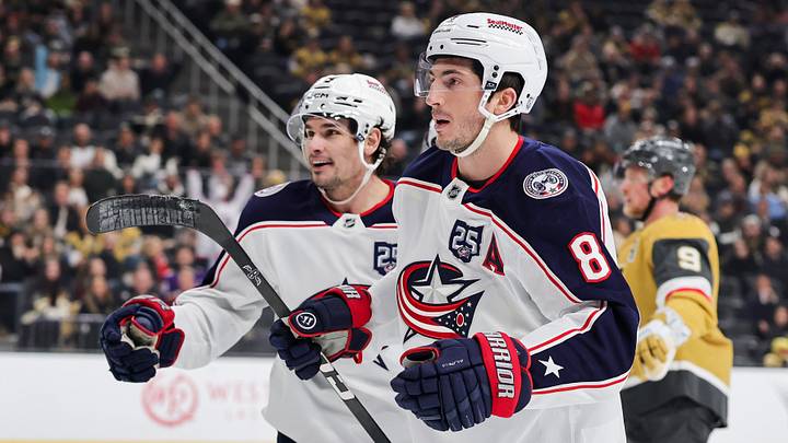 Columbus Blue Jackets v Vegas Golden Knights Columbus Blue Jackets v Vegas Golden Knights