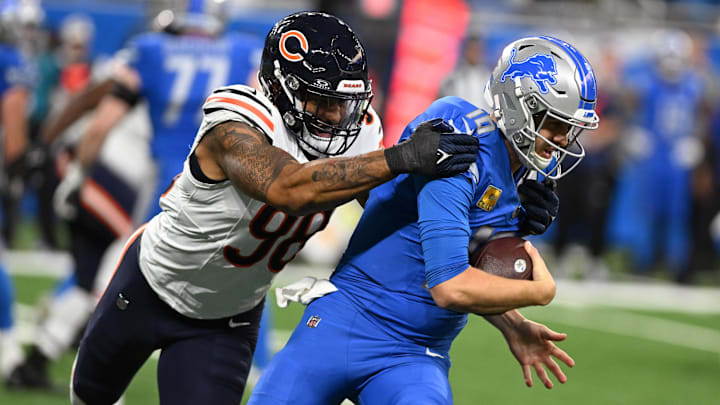 The Detroit Lions are set as big-time favorites when they host the Chicago Bears in the first Thanksgiving Day game.