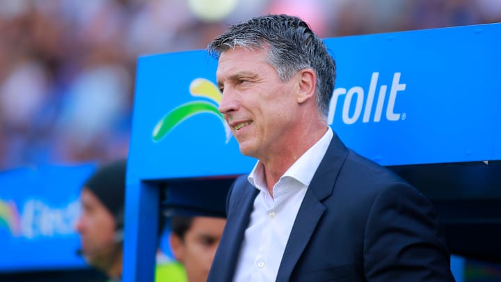 El entrenador Robert Dante Siboldi.