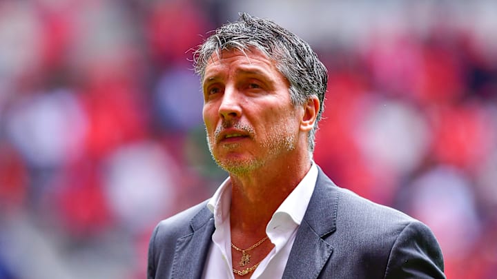 El entrenador Robert Dante Siboldi.