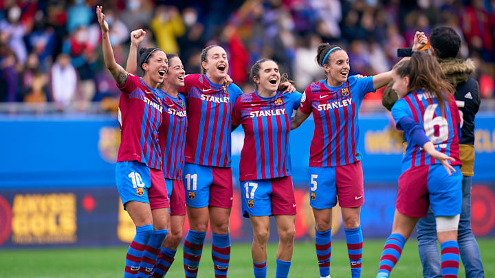 Equipe catalã garantiu a taça da Primera Iberdrola com seis rodadas de antecedência Equipe catalã garantiu a taça da Primera Iberdrola com seis rodadas de antecedência