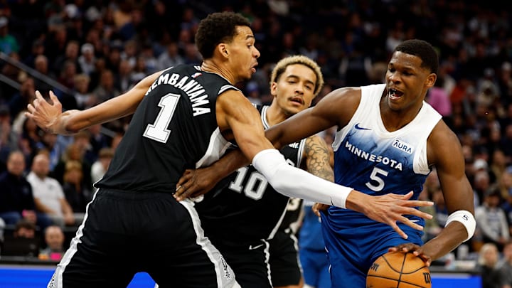 San Antonio Spurs v Minnesota Timberwolves
