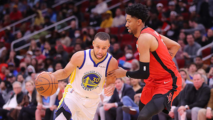 Stephen Curry fue la figura de los Warriors ante los Rockets 