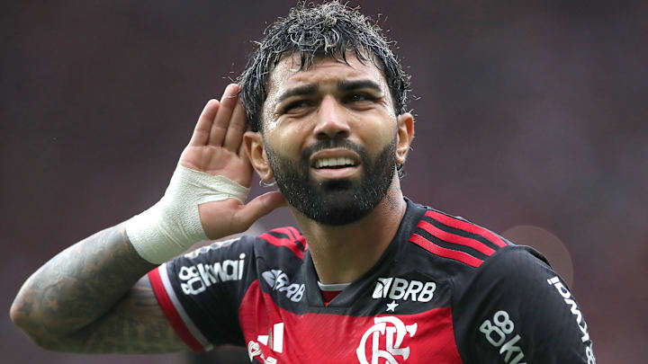 Gabigol se despede do Flamengo no confronto diante do Vitória