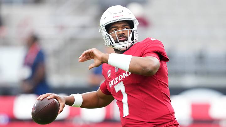 Oct 25, 2026; Glendale, Arizona, USA; Arizona Cardinals quarterback Jacoby Brissett (7) warms up before the game against the Denver Broncos at State Farm Stadium. Mandatory Credit: Joe Camporeale-Imagn Images Oct 25, 2026; Glendale, Arizona, USA; Arizona Cardinals quarterback Jacoby Brissett (7) warms up before the game against the Denver Broncos at State Farm Stadium. Mandatory Credit: Joe Camporeale-Imagn Images