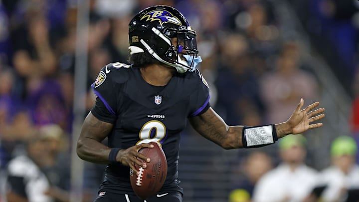 Baltimore Ravens quarterback Lamar Jackson Baltimore Ravens quarterback Lamar Jackson