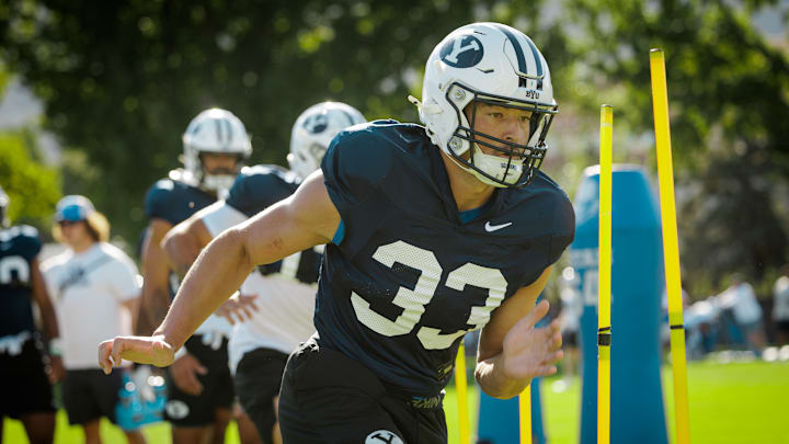 BYU linebacker Choe Bryant-Strother BYU linebacker Choe Bryant-Strother