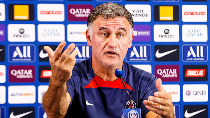 Christophe Galtier s'est exprimé en conférence de presse. Christophe Galtier s'est exprimé en conférence de presse.