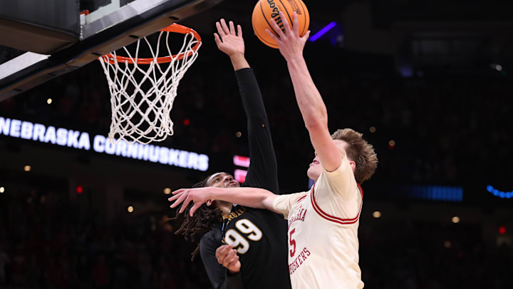 In the most pivotal moment of the game, it was a Pryce Sandfort assist that kept Nebraska's dream season alive.