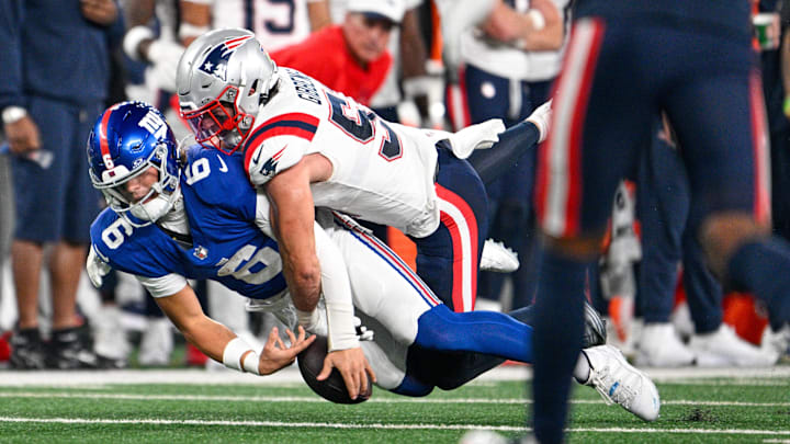 The Giants are headed to New England on Monday night to take on the Patriots.