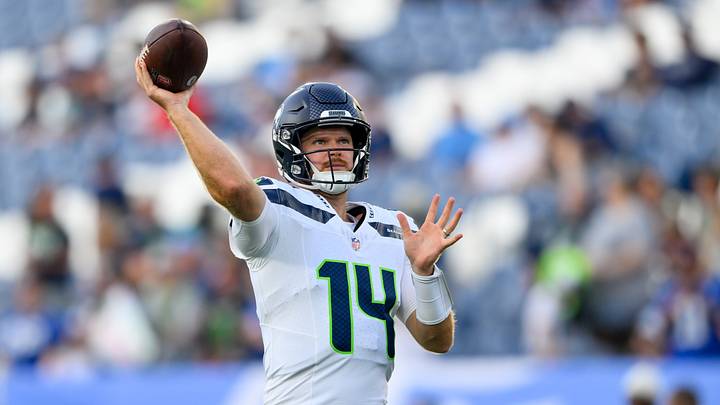 Seattle Seahawks quarterback Sam Darnold.