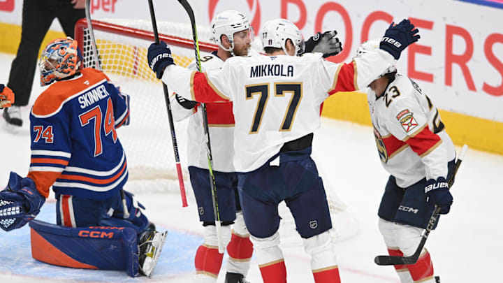 The Panthers are slight underdogs to the Oilers in Game 2.