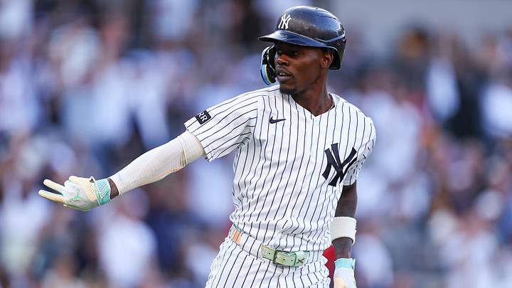 New York Yankees second baseman Jazz Chisholm Jr. New York Yankees second baseman Jazz Chisholm Jr.