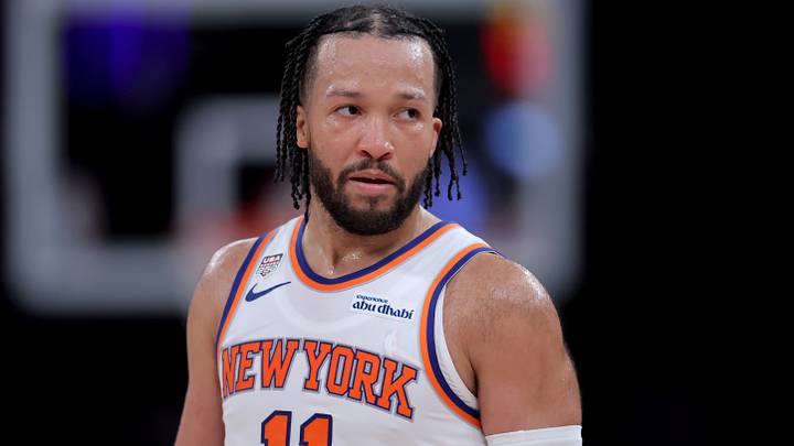 Jun 10, 2026; New York, New York, USA; New York Knicks guard Jalen Brunson (11) during the second quarter of game four of the 2026 NBA Finals against the San Antonio Spurs at Madison Square Garden. Mandatory Credit: Brad Penner-Imagn Images Jun 10, 2026; New York, New York, USA; New York Knicks guard Jalen Brunson (11) during the second quarter of game four of the 2026 NBA Finals against the San Antonio Spurs at Madison Square Garden. Mandatory Credit: Brad Penner-Imagn Images