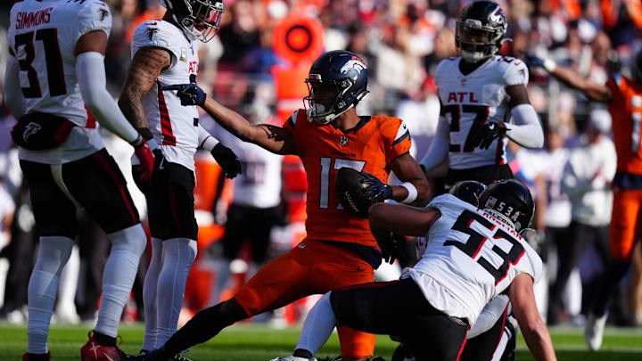 The Atlanta Falcons limped into the bye week with a 38-6 loss to the Denver Broncos on Nov. 17 at Empower Field at Mile High.