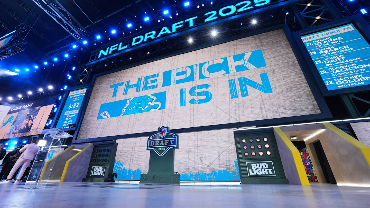Lions' 2025 NFL Draft haunting them as biggest roster issue keeps being