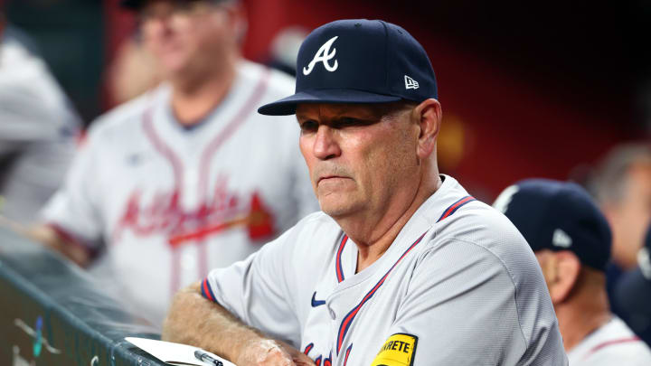 Atlanta Braves manager Brian Snitker