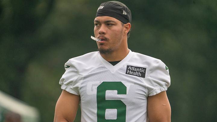 Dane Belton is making noise at Jets training camp. Here's what it means for his future. Dane Belton is making noise at Jets training camp. Here's what it means for his future.