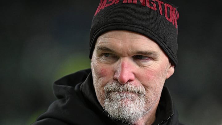 Washington Commanders head coach Dan Quinn Washington Commanders head coach Dan Quinn