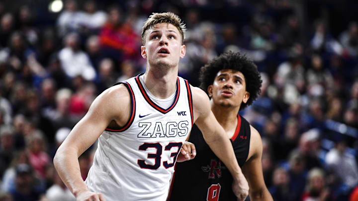 Gonzaga Bulldogs senior Ben Gregg. Gonzaga Bulldogs senior Ben Gregg.