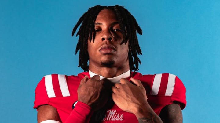 Ole Miss linebacker TJ Dottery Ole Miss linebacker TJ Dottery