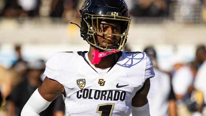 Oct 7, 2023; Tempe, Arizona, USA; Colorado Buffaloes cornerback Cormani McClain (1) against the