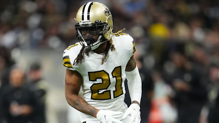 New Orleans Saints cornerback Bradley Roby (21)