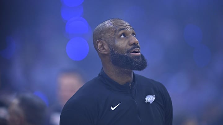 Lakers star LeBron James may have played his final game in Cleveland. Lakers star LeBron James may have played his final game in Cleveland.