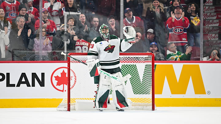 Marc-Andre Fleury's play in his native Quebec was beautiful.