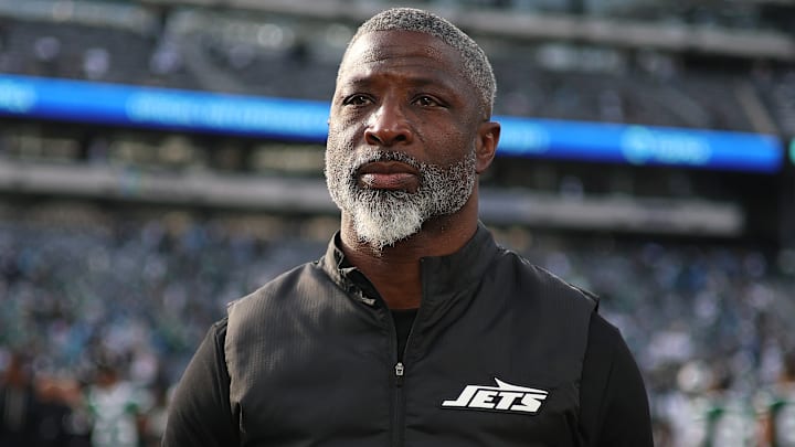 New York Jets head coach Aaron Glenn New York Jets head coach Aaron Glenn