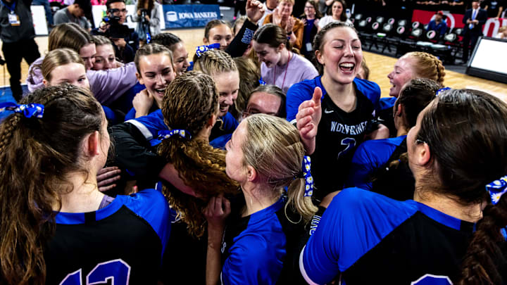 Dike-New Hartford was one of four teams to punch tickets into the Class 2A state volleyball semifinals on Tuesday.