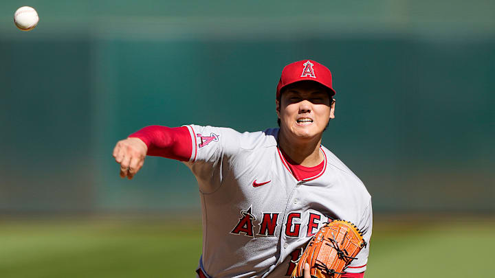 Los Angeles Angels v Oakland Athletics