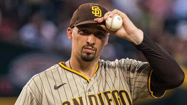 San Diego Padres pitcher Blake Snell