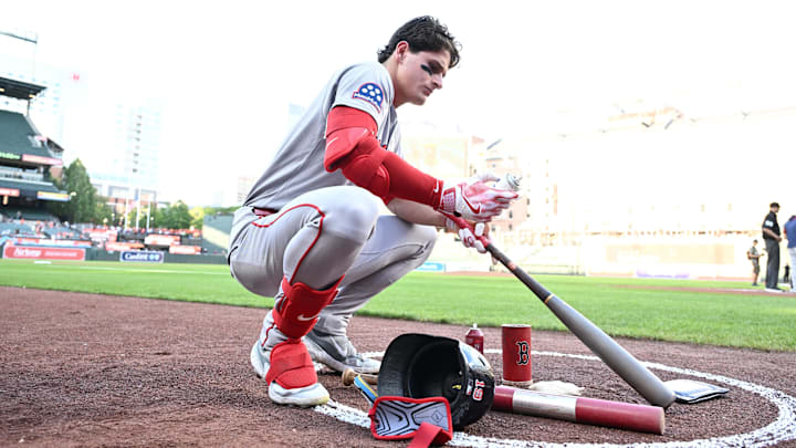 Boston Red Sox outfielder Roman Anthony.