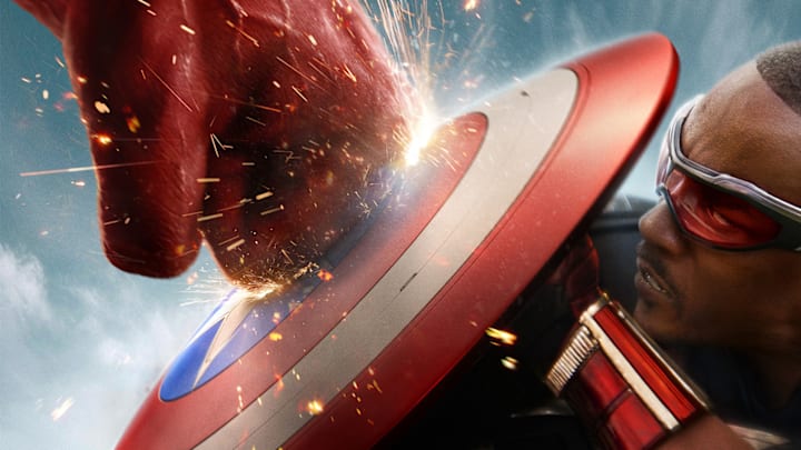 The official key art for Marvel Studios' Captain America: Brave New World. 