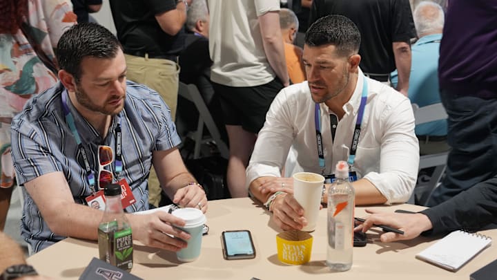 Carolina Panthers head coach Dave Canales.