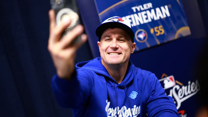 World Series - Los Angeles Dodgers v Toronto Blue Jays - Workout Day World Series - Los Angeles Dodgers v Toronto Blue Jays - Workout Day