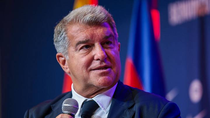 El presidente del FC Barcelona, Joan Laporta, apuntó al Real Madrid. El presidente del FC Barcelona, Joan Laporta, apuntó al Real Madrid.