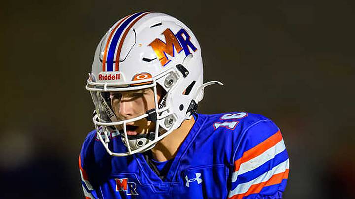 Marvin Ridge junior quarterback Levi Kerr passed for 258 yards and four touchdowns in a 77-13 rout of Cox Mill. Marvin Ridge junior quarterback Levi Kerr passed for 258 yards and four touchdowns in a 77-13 rout of Cox Mill.