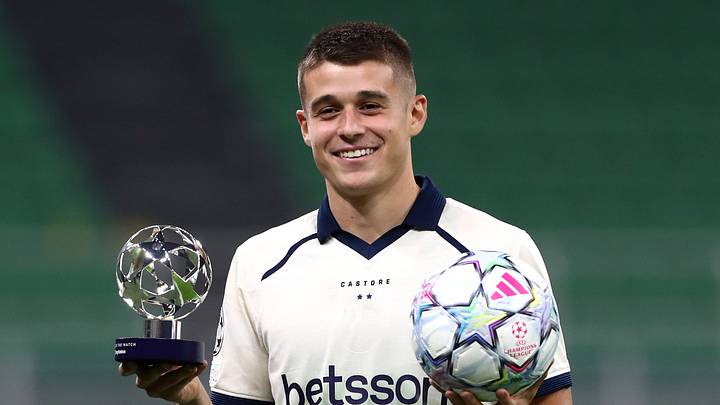 Man of the Match: Nicolo Tresoldi erzielte gegen Inter einen Dreierpack Man of the Match: Nicolo Tresoldi erzielte gegen Inter einen Dreierpack