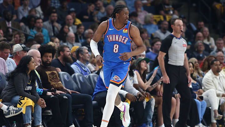 Oklahoma City Thunder forward Jalen Williams is a potential fade candidate in Game 5. Oklahoma City Thunder forward Jalen Williams is a potential fade candidate in Game 5.